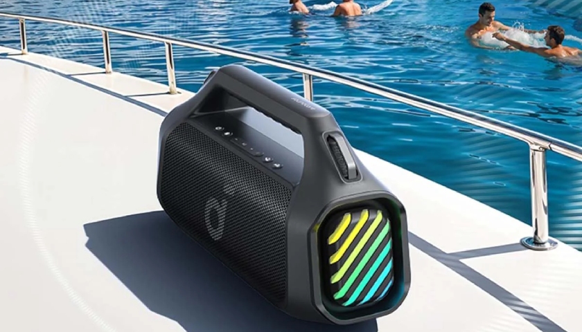 Динамическая подсветка и стильный дизайн Anker Soundcore Boom 2 Pro